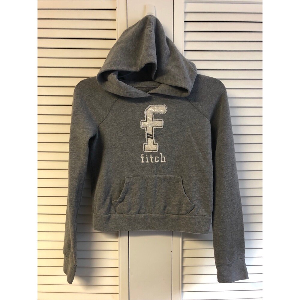Abercrombie size M Grey heather hoodie